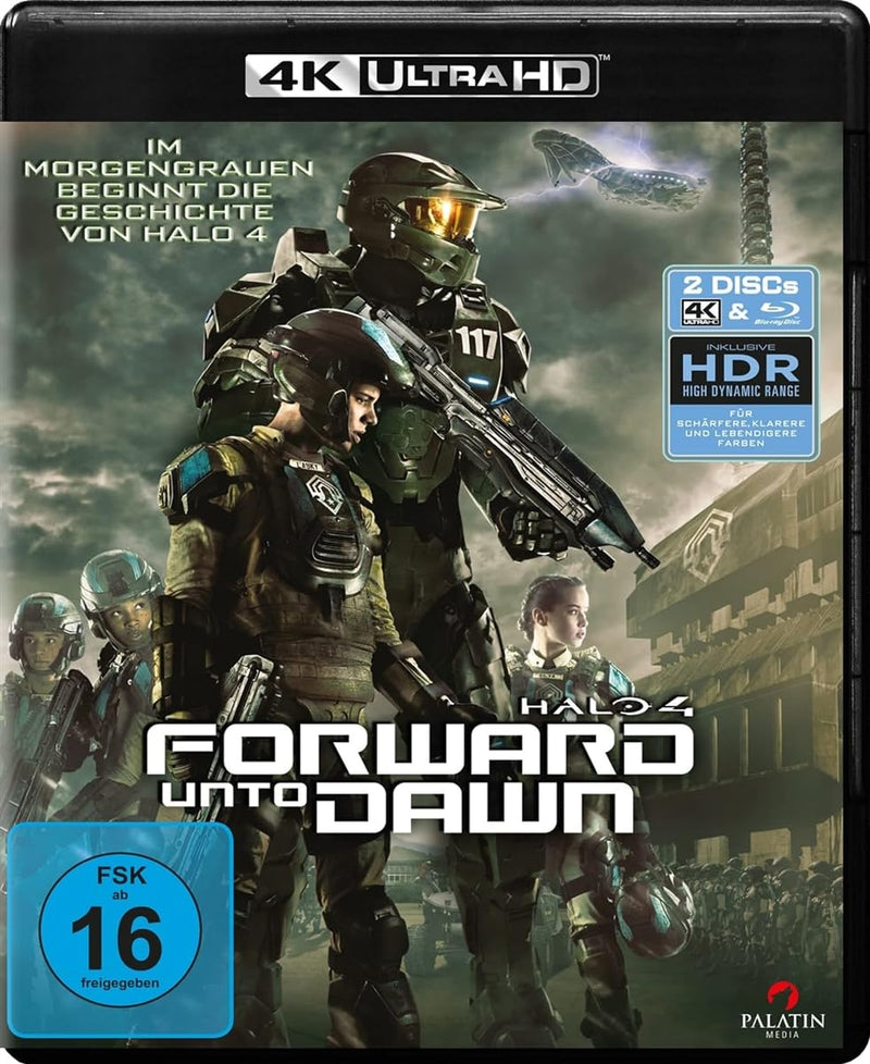 Movie HALO 4-FORWARD UNTO DAWN/4K UHD/BD - (GERMAN IMPOR