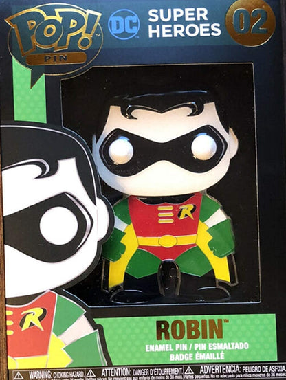 Funko POP! Pin: DC Comics Enamel Pin   Robin