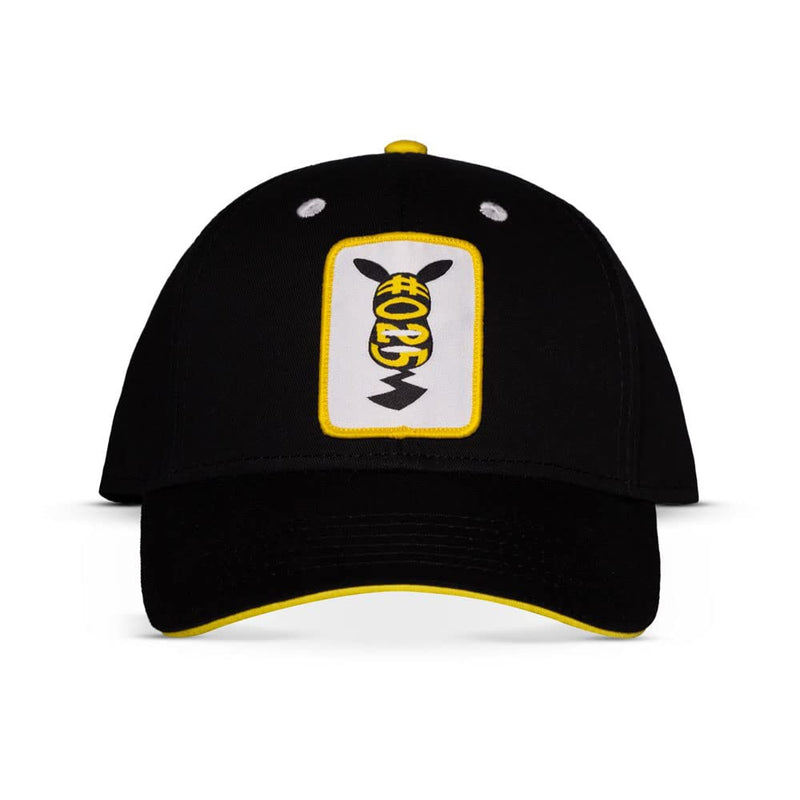 Pokémon Pikachu Unisex Cap schwarz Fan-Merch, Gaming