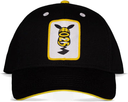 Pokémon Pikachu Unisex Cap schwarz Fan-Merch, Gaming