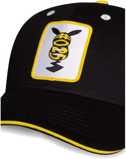 Pokémon Pikachu Unisex Cap schwarz Fan-Merch, Gaming