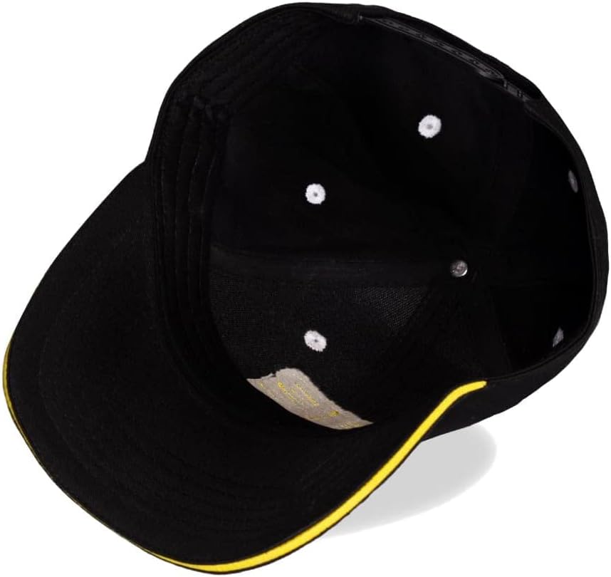 Pokémon Pikachu Unisex Cap schwarz Fan-Merch, Gaming