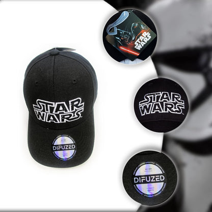 Star Wars Logo Adjustable Cap Black BA802156STW
