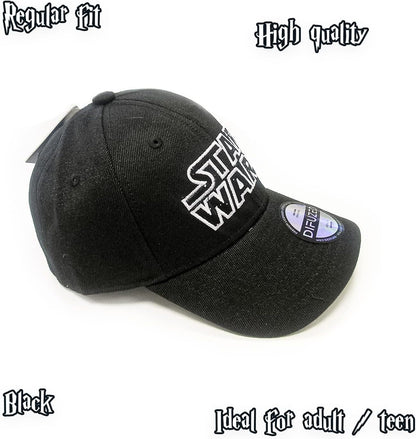 Star Wars Logo Adjustable Cap Black BA802156STW