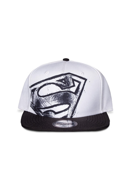 Dc Comics Superman Graffiti Logo Snapback Baseball Cap (Sb683834Spm)