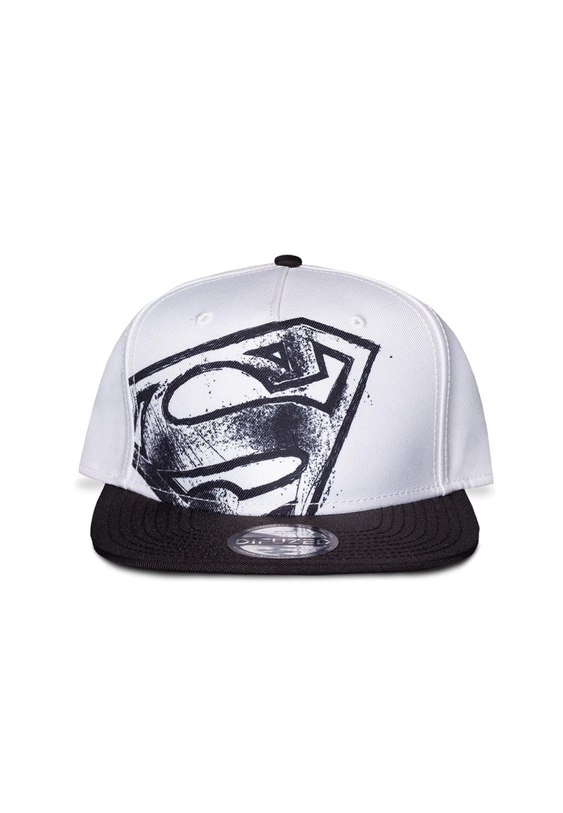 Dc Comics Superman Graffiti Logo Snapback Baseball Cap (Sb683834Spm)