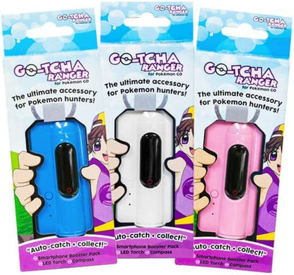 Datel Gotcha Go-Tcha Ranger Écran tactile LED pour Pocket Monster Go Plus Accessoire pour iPhone/Android Blanc