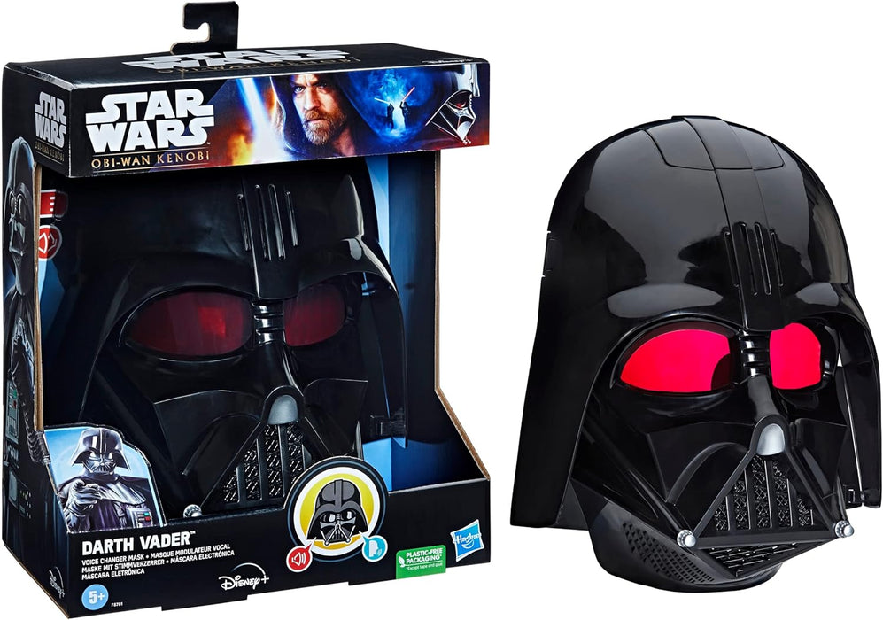 Star Wars Darth Vader - Máscara electrónica modificadora de voz - Juguete para juego de rol para niños - Juguete para disfrazarse con efectos de sonido