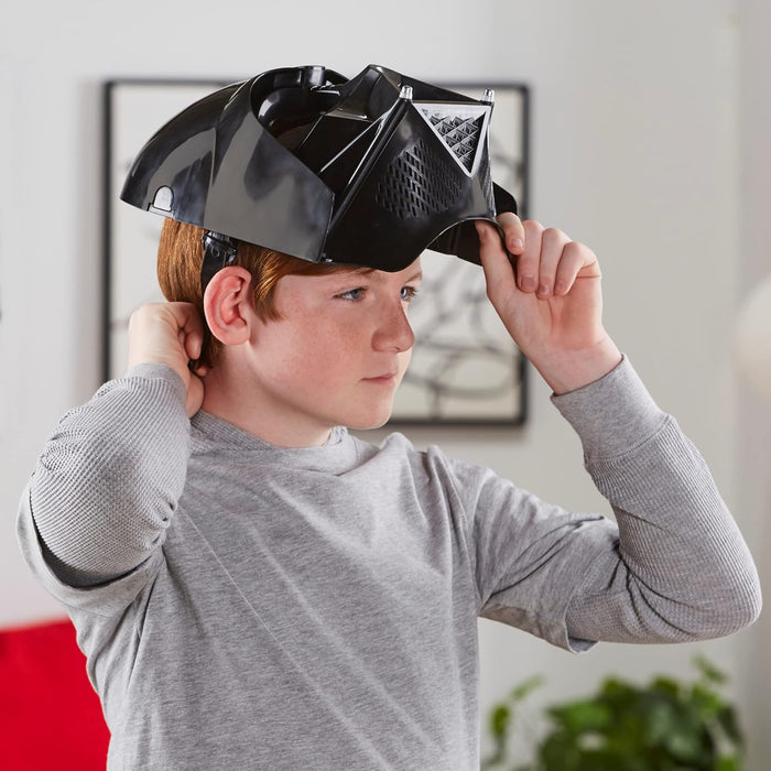 Star Wars Darth Vader - Máscara electrónica modificadora de voz - Juguete para juego de rol para niños - Juguete para disfrazarse con efectos de sonido