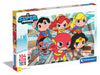 Clementoni - 25720 - Supercolor Puzzle Dc Comics Super Friends - Puzzle Mit 104 Teile Maxi - Puzzle Für Kinder Ab 4 Jahren, Made In Italy