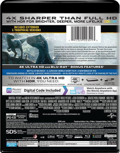 Jurassic World: Dominion   (IMPORT) (Keine deutsche Version