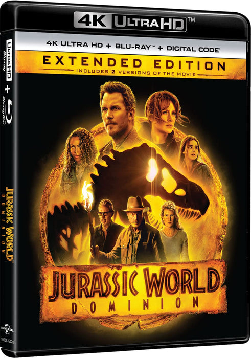 Jurassic World Dominion - Extended Edition 4K Ultra HD + Blu-ray + Digital