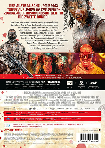 Wyrmwood: Apocalypse - 3-Disc Limited Collector's Edition im Mediabook (4K Ultra HD) (+ Blu-ray) (+ Bonus-Blu-ray
