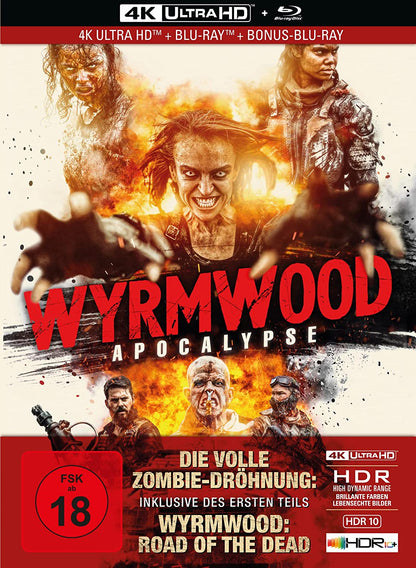 Wyrmwood: Apocalypse - 3-Disc Limited Collector's Edition im Mediabook (4K Ultra HD) (+ Blu-ray) (+ Bonus-Blu-ray