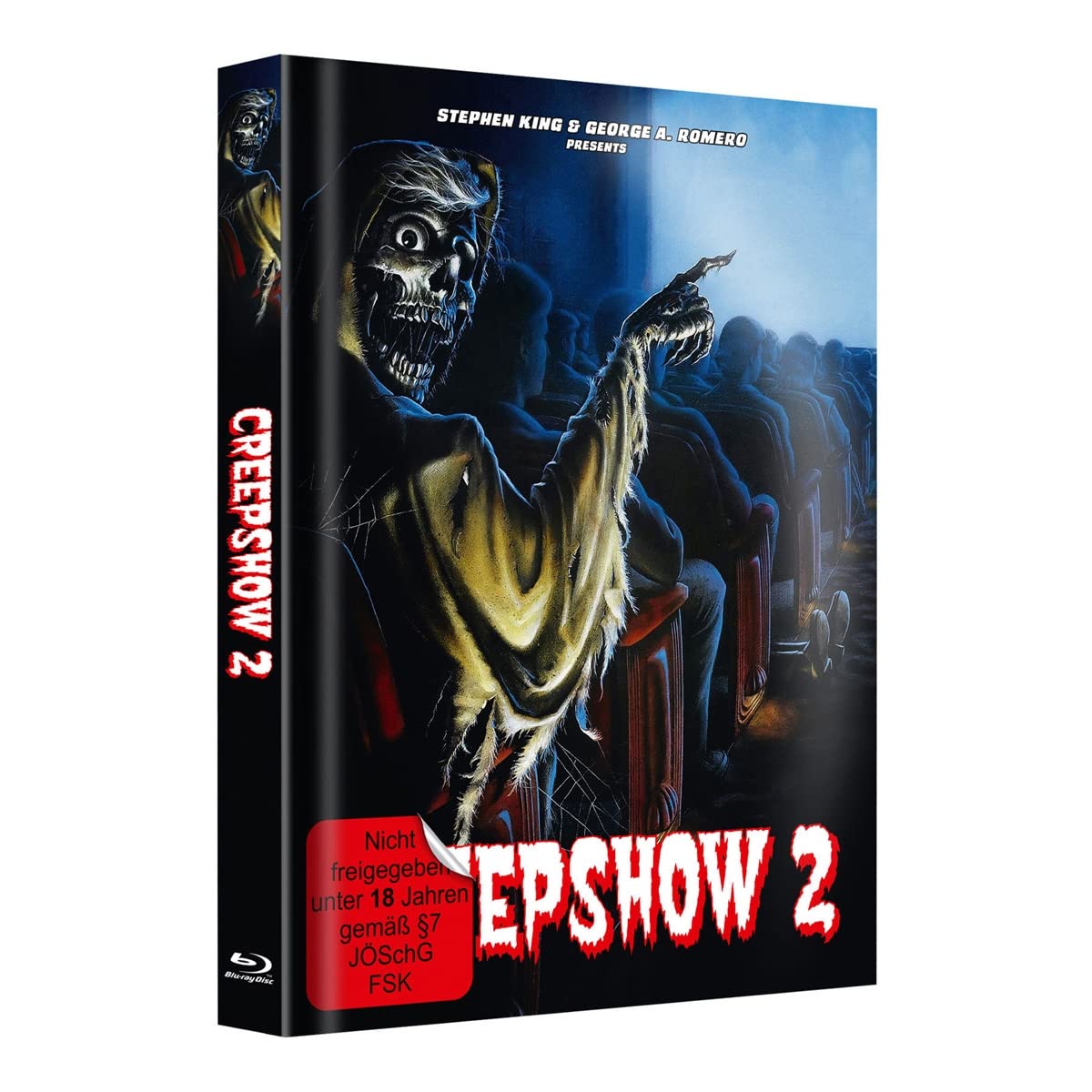 Creepshow 2 - wattiertes Mediabook - Blu-ray & DVD - Cover A - Limited Edition