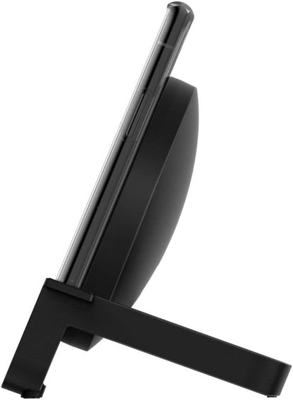 Belkin BoostCharge Wireless Charging Stand 10W (Qi-Certified Fast Wireless Charger for iPhone, Samsung, Google, more), Black