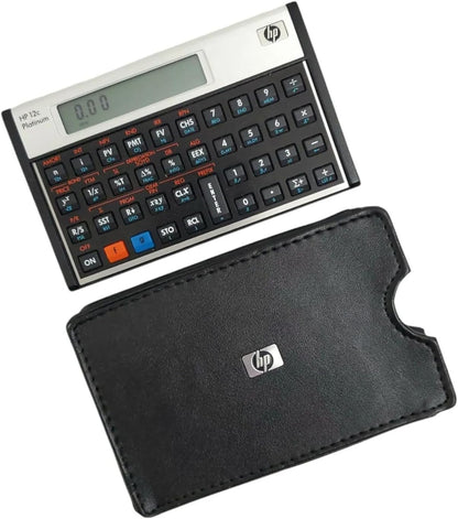 Hewlett Packard  Calculator Financiële Platinum RPN Algebraïsche Programmeerbare Ref HP12C PLATINUM