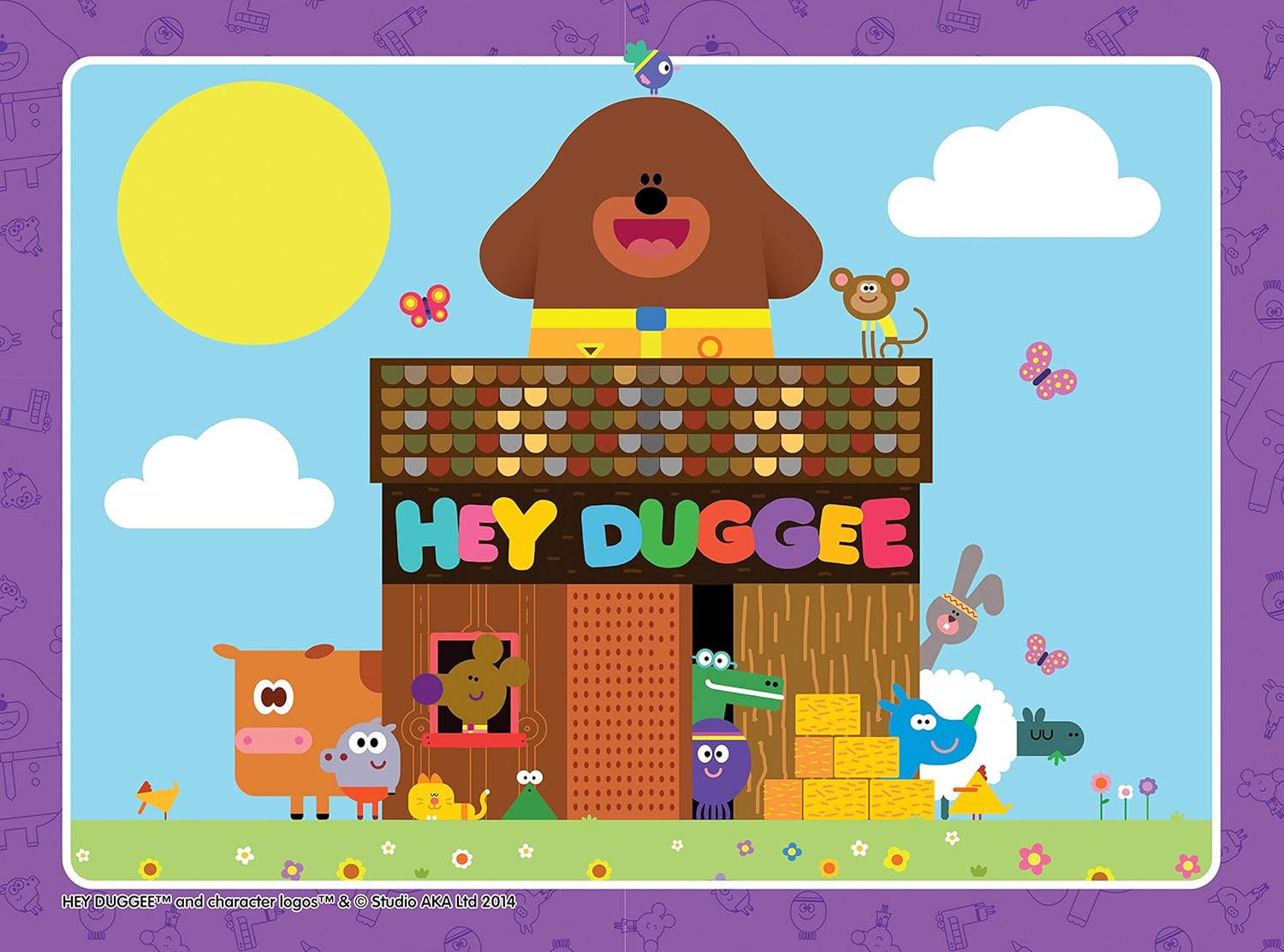 Ravensburger Hey Duggee 4 in Box (12, 16, 20, 24 Piece) Jigsaw Puzzles for Kids Age 3 Years Up