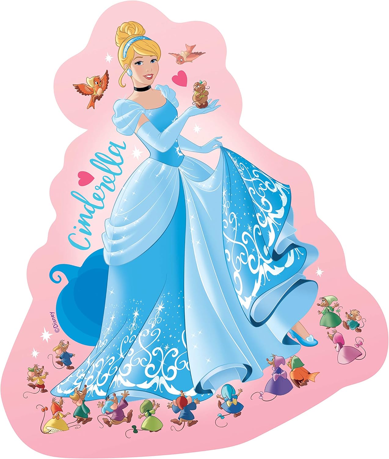Ravensburger Disney Princess - 4 Large Shaped Jigsaw Puzzles (10, 12, 14, 16 Piece) for Kids Age 3 Years Up - Educational Toys for Toddlers
