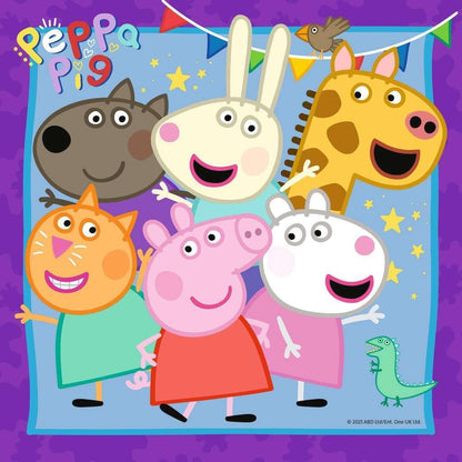 Ravensburger Peppa Pig Jigsaw Puzzles For Kids Age 5 Years Up - 3X 49 Pieces