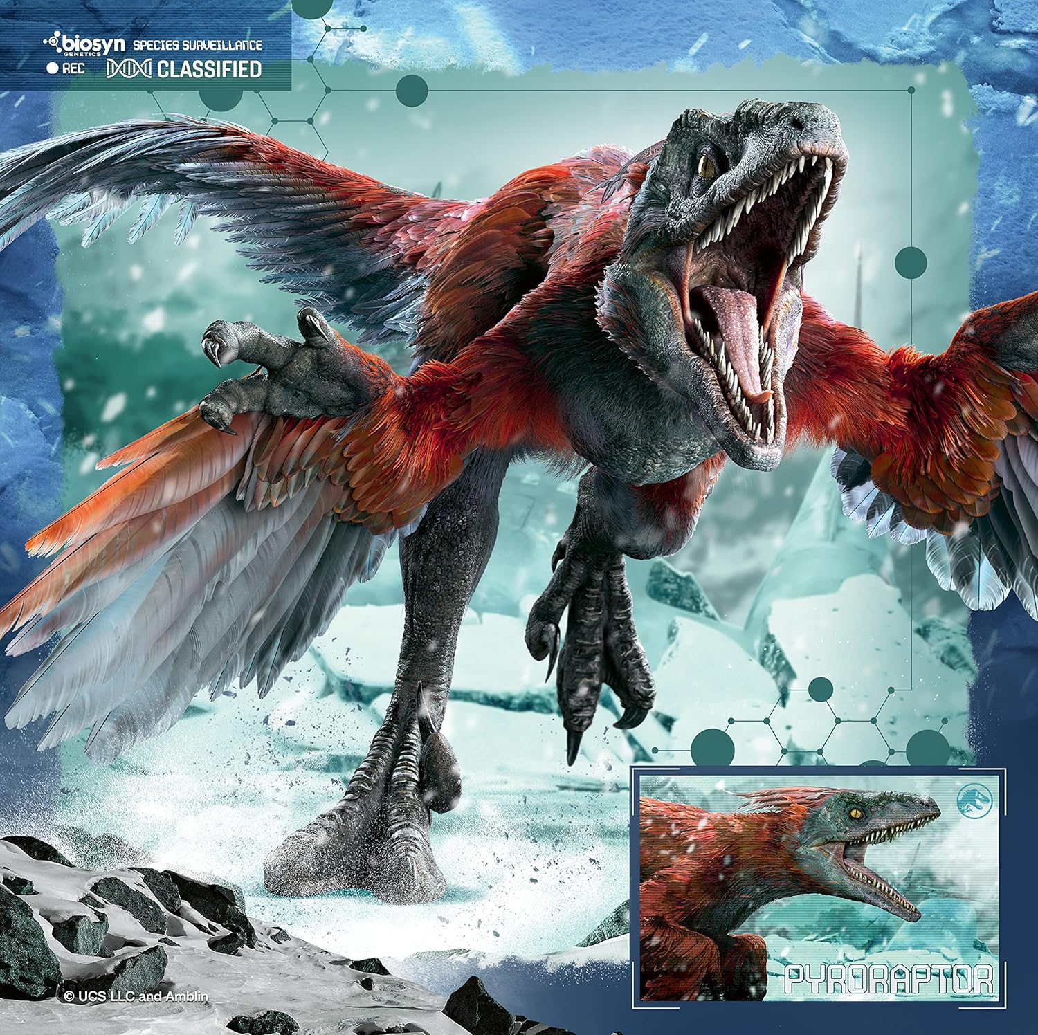 Ravensburger Jurassic World Dominion Jigsaw Puzzles for Kids Age 5 Years Up - 3x 49 Pieces