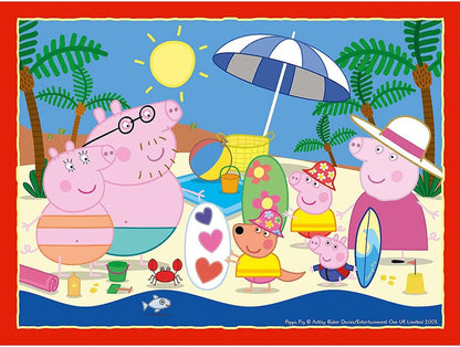 Ravensburger Peppa Wutz Puzzle für Kinder ab 3 Jahren, 10,2 cm (12, 16, 20, 24 Teile