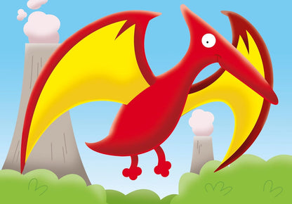 Ravensburger Jolly Dinosaurs My First Jigsaw Puzzles Educational Toys for Toddlers Age 18 Months and Up