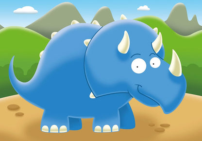 Ravensburger Jolly Dinosaurs My First Jigsaw Puzzles Educational Toys for Toddlers Age 18 Months and Up