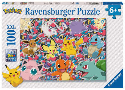Ravensburger Pokemon Jigsaw Puzzles for Kids Age 6 Years Up - XXL 100 Pieces - Pikachu Toys