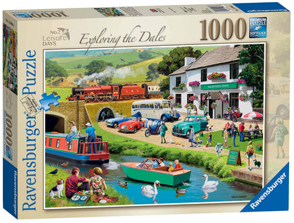Ravensburger Leisure Days No.2 – Exploring the Dales 1000 Piece Jigsaw Puzzle for Adults & for Kids Age 12 and Up