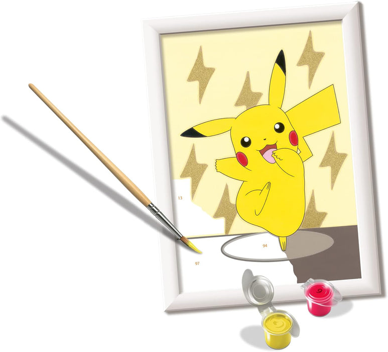 Ravensburger CreArt Pokemon Numbers for Children-Painting Arts and Crafts Kits for Age 7 Years Up - Christmas Presents