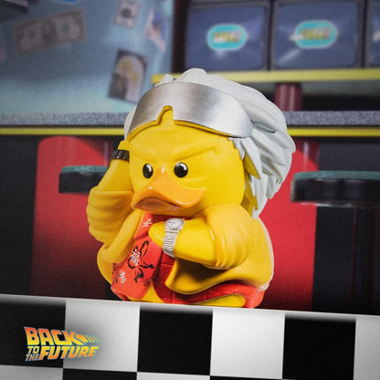 TUBBZ Back To The Future Doc Brown 2015 Collectible Duck Vinyl Figure – Official Back To The Future Merchandise - TV & Movies