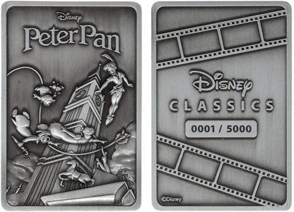 FANATTIK DISNEY - Peter Pan - Lingot en Métal - Limited Edition