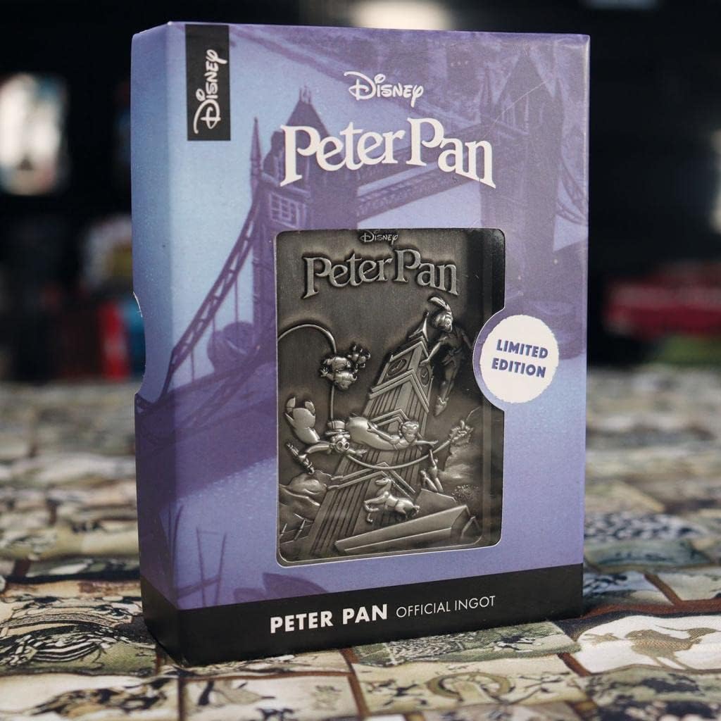 FANATTIK DISNEY - Peter Pan - Lingot en Métal - Limited Edition