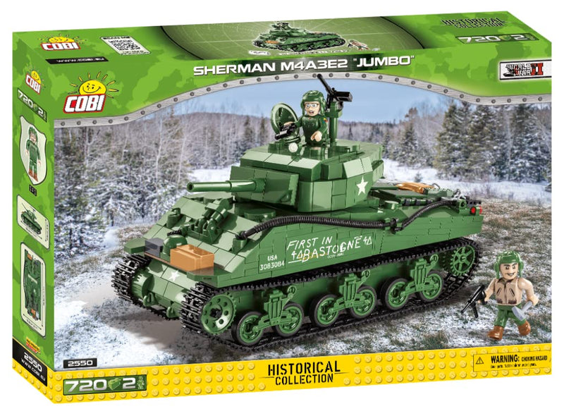 COBI Sherman M4A3E2 JUMBO,Green