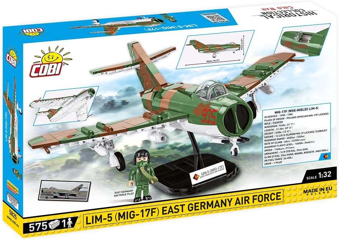 COBI LIM -5 (MIG -17F) East Germany Air Force
