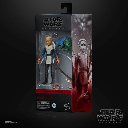 Star Wars Hasbro The Black Series Omega (Kamino) Toy Scale The Bad Batch Action Figure, Toys for Kids Ages 4 and Up, Multicolor, One Size, 15 cm