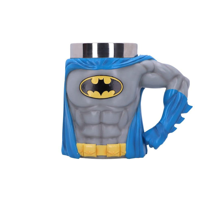 Nemesis Now Officially Licensed Batman Hero Tankard, Grey, 16.3cm