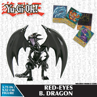 Yu-Gi-Oh! Action Figures - Red Eyes Black Dragon Solid (3.75 inch)