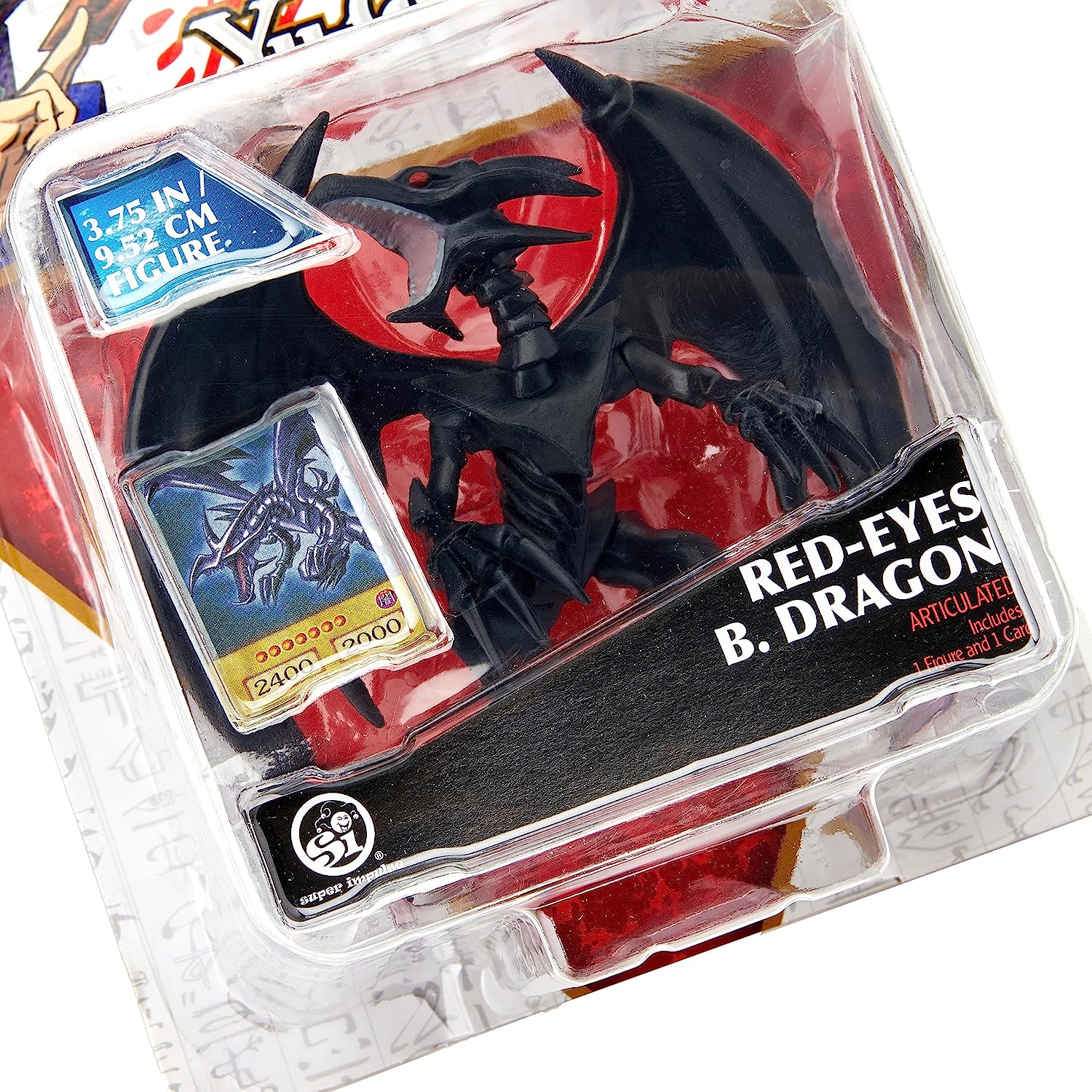 Yu-Gi-Oh! Action Figures - Red Eyes Black Dragon Solid (3.75 inch)