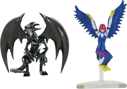 Yu-Gi-Oh! 2 Figure Battle Pack- Red Eyes Black Dragon & Harpie Lady (3.75 inch)