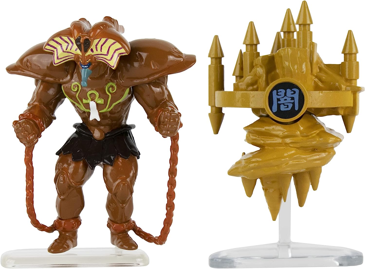 Yu-Gi-Oh! 2 Figure Battle Pack- Exodia & Castle of Dark & Exodia the Forbidden One (3.75 inch)
