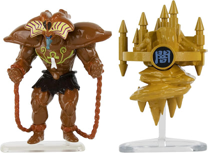 Yu-Gi-Oh! 2 Figure Battle Pack- Exodia & Castle of Dark & Exodia the Forbidden One (3.75 inch)