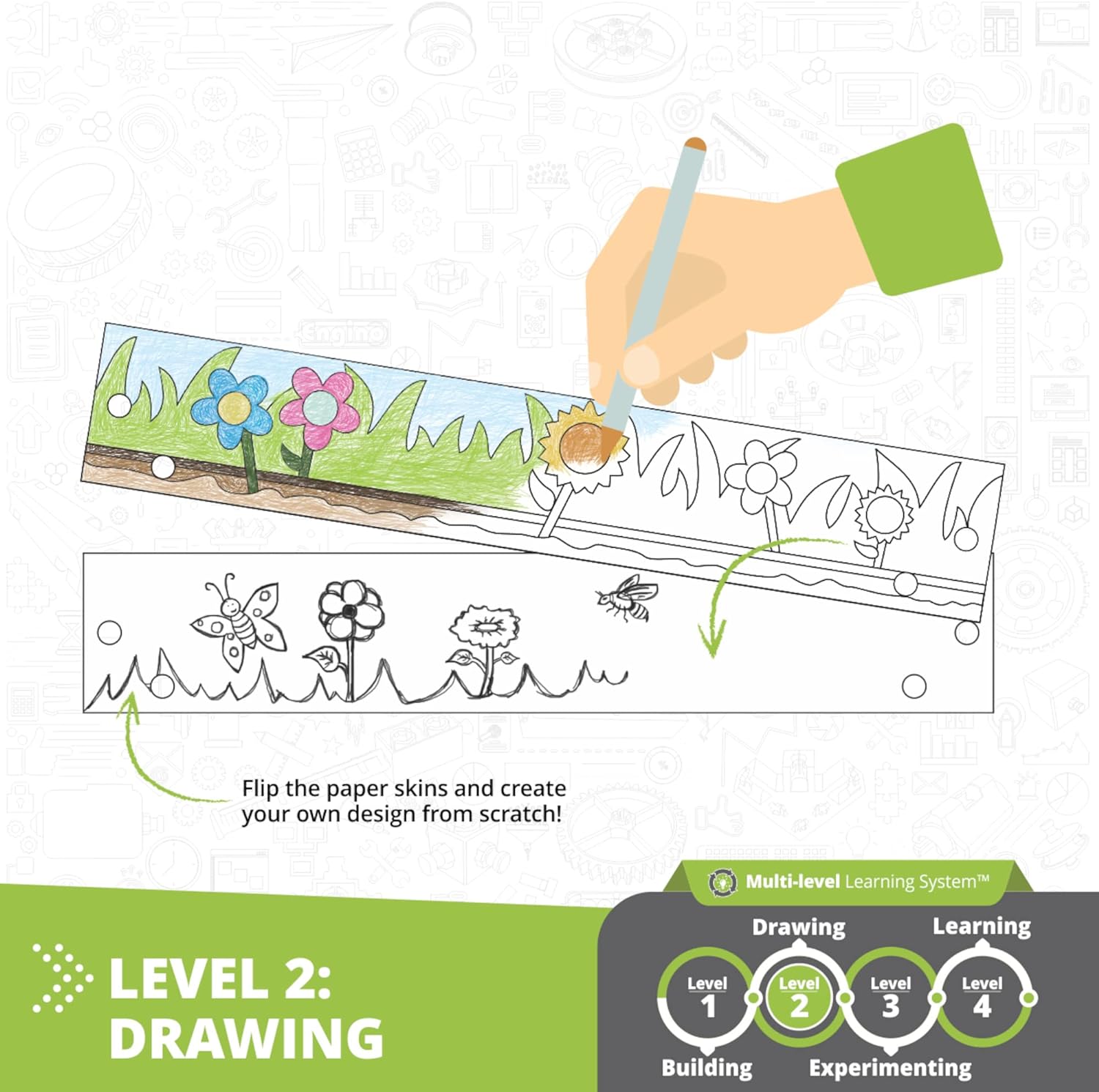 Engino - Jouets Steam Labs – Comment fonctionnent Les serres ? | Kits scientifiques éducatifs pour Enfants | Kit d'expériences et d'activités guidées