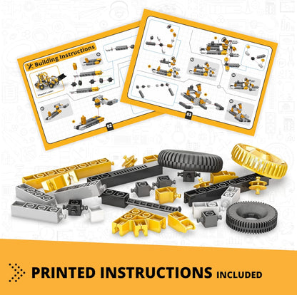 Engino Creative Builder Wheeled Loader Machinery Set