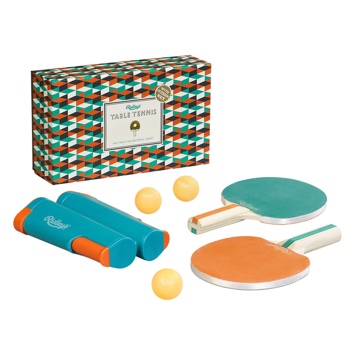 Ridley's | Table Tennis Set | With Extending Net | Great Gift Idea