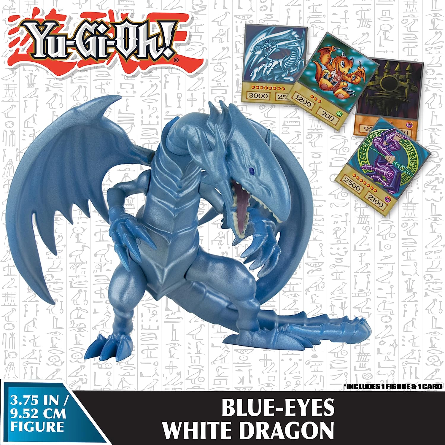 Yu-Gi-Oh! Action Figures - Blue Eyes With Dragon Solid (3.75 inch)