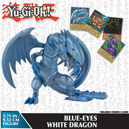 Yu-Gi-Oh! Action Figures - Blue Eyes With Dragon Solid (3.75 inch)