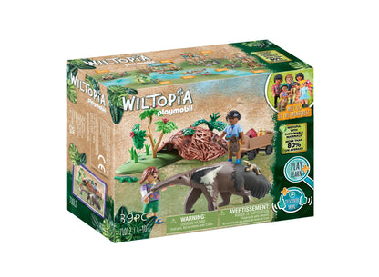 PLAYMOBIL Wiltopia 71012 Ameisenbärpflege mit Spielzeugtieren, Nachhaltiges Spielzeug für Kinder ab 4 Jahren, tbd