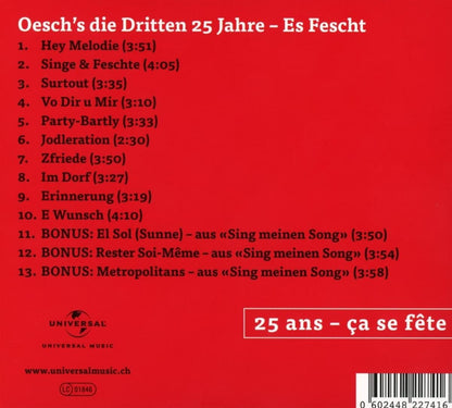 25 Jahre - Es Fescht